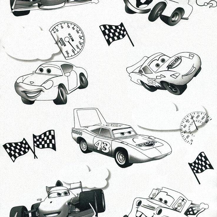 Обои тисненные Эксклюзив Люкс на бумажной основе 0,53х10,05 м Черно-белый (056-01)