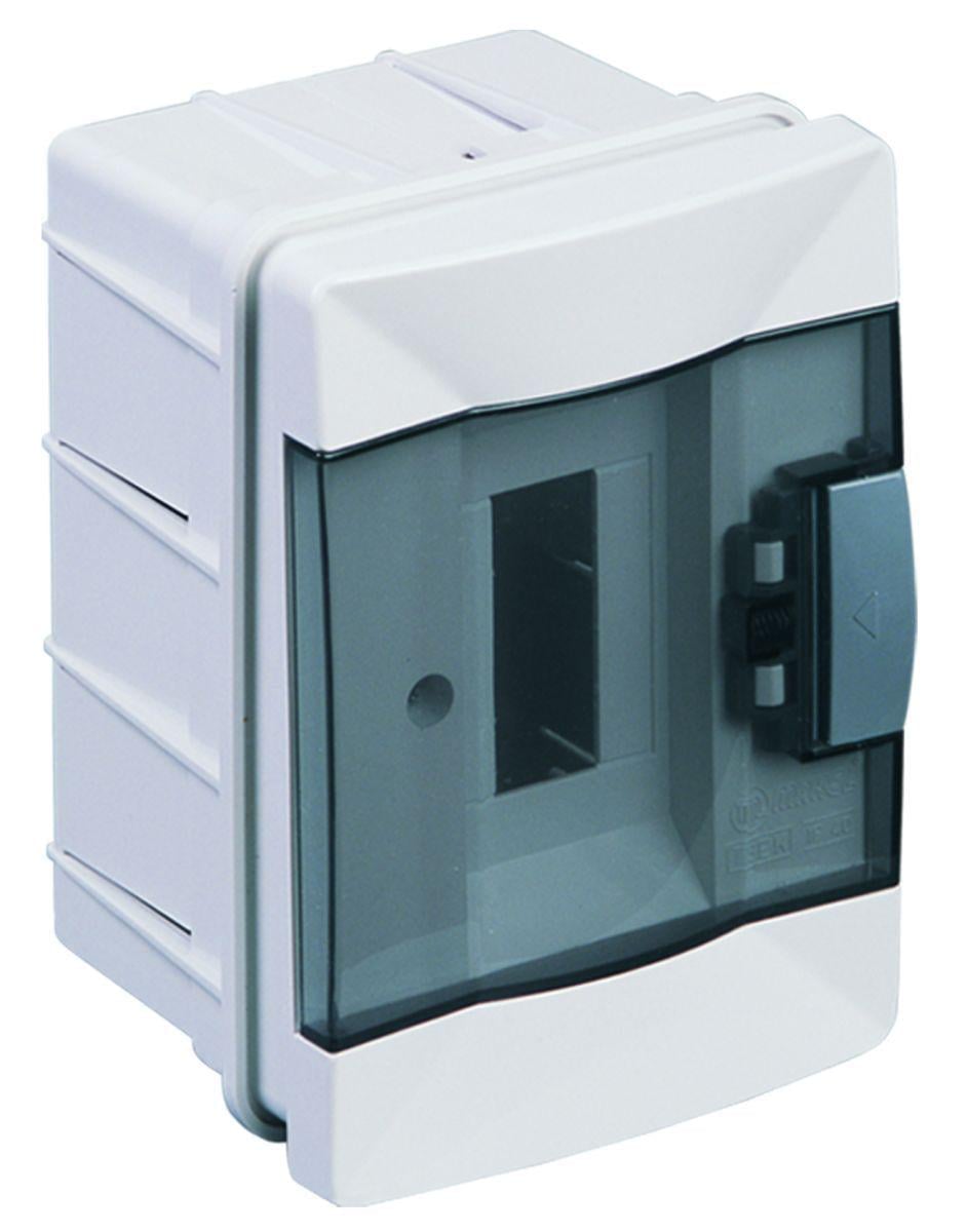 Щит Makel 2-модульный для скрытого монтажа с прозрачной дверцей (63002)