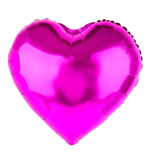Повітряні кульки Heart Ø 45 см Ліловий