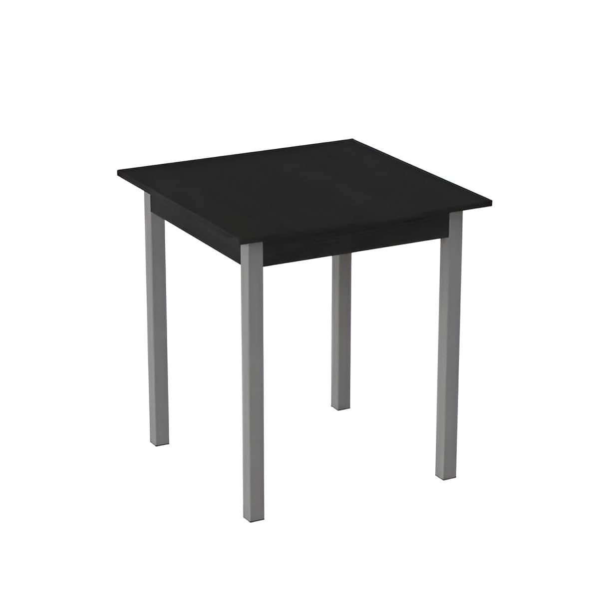 Обеденный стол Ferrum-decor Диего ДСП 16 мм 75x90x90 см Серый/Сосна Кембра (FRD-105720)