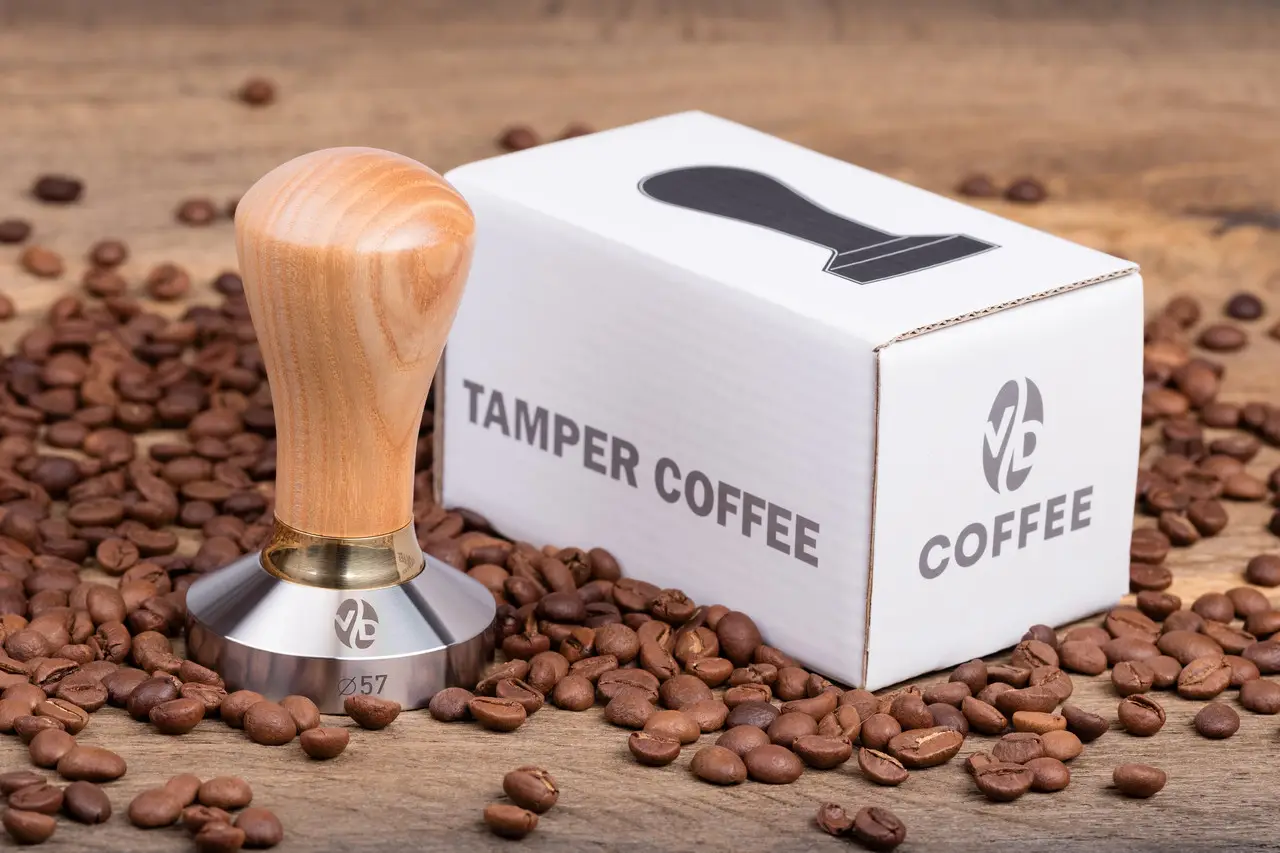 Темпер VD Coffee Premium 51 мм Натурал (7072)