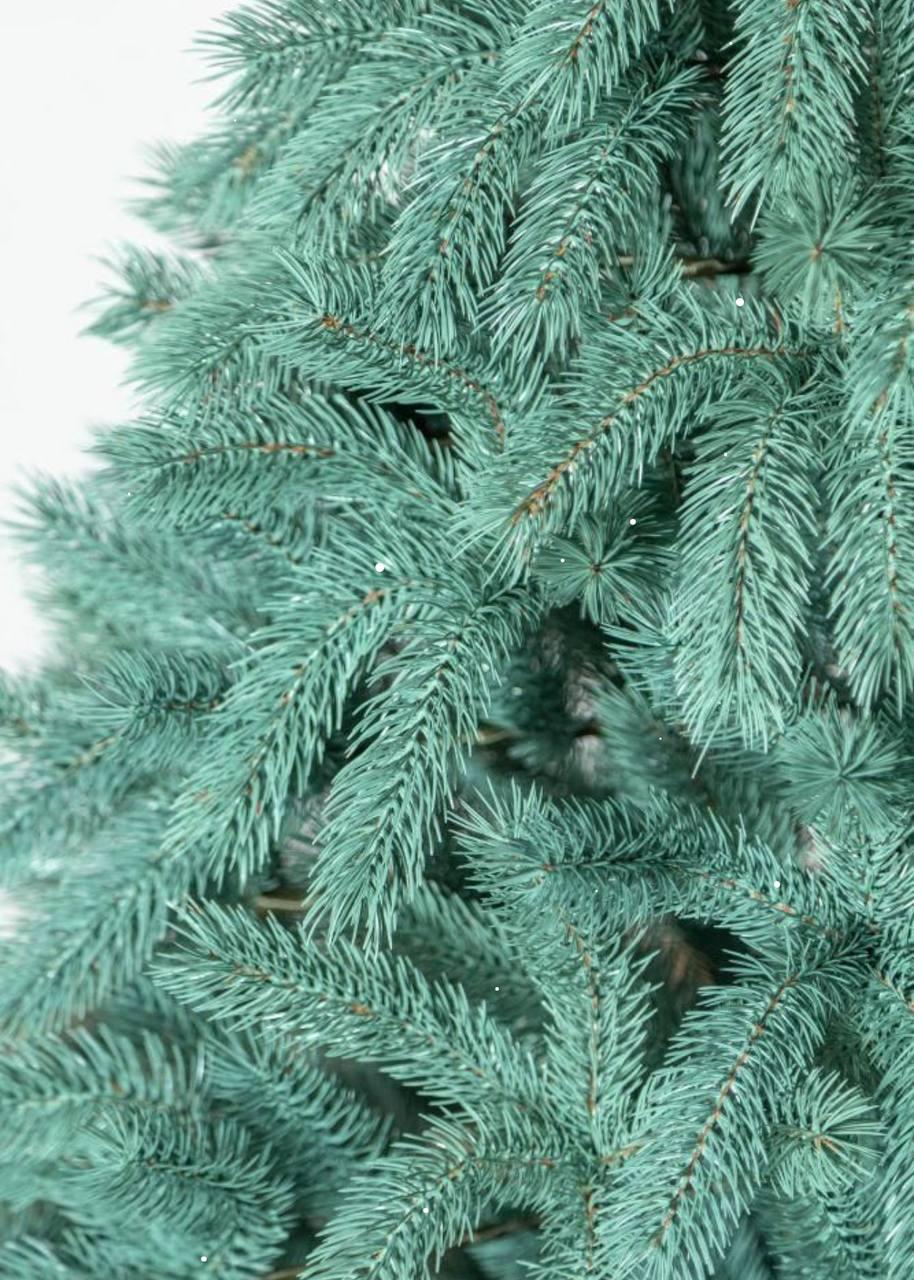 Штучна ялинка лита Буковельська з металевою підставкою 2,50 м Блакитний (NYT15123) - фото 5 Штучна ялинка лита Буковельська з металевою підставкою 2,50 м Блакитний (NYT15123) - фото 5