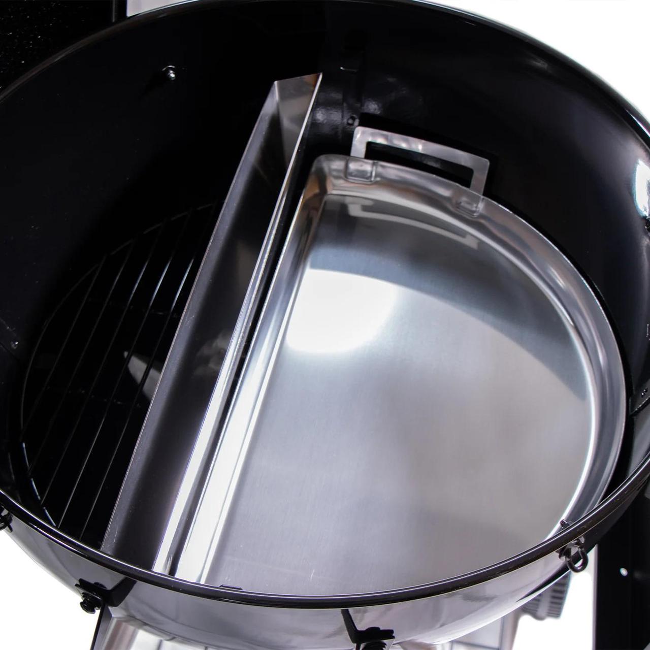 Поддон стальной с конт.для воды SnS Drip 'N Divide для грилей 57 см (2440360120) - фото 8