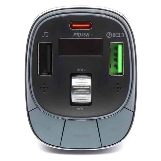 FM-трансмиттер Hoco E76 2 USB/Type-C/QC PD 45W - фото 6