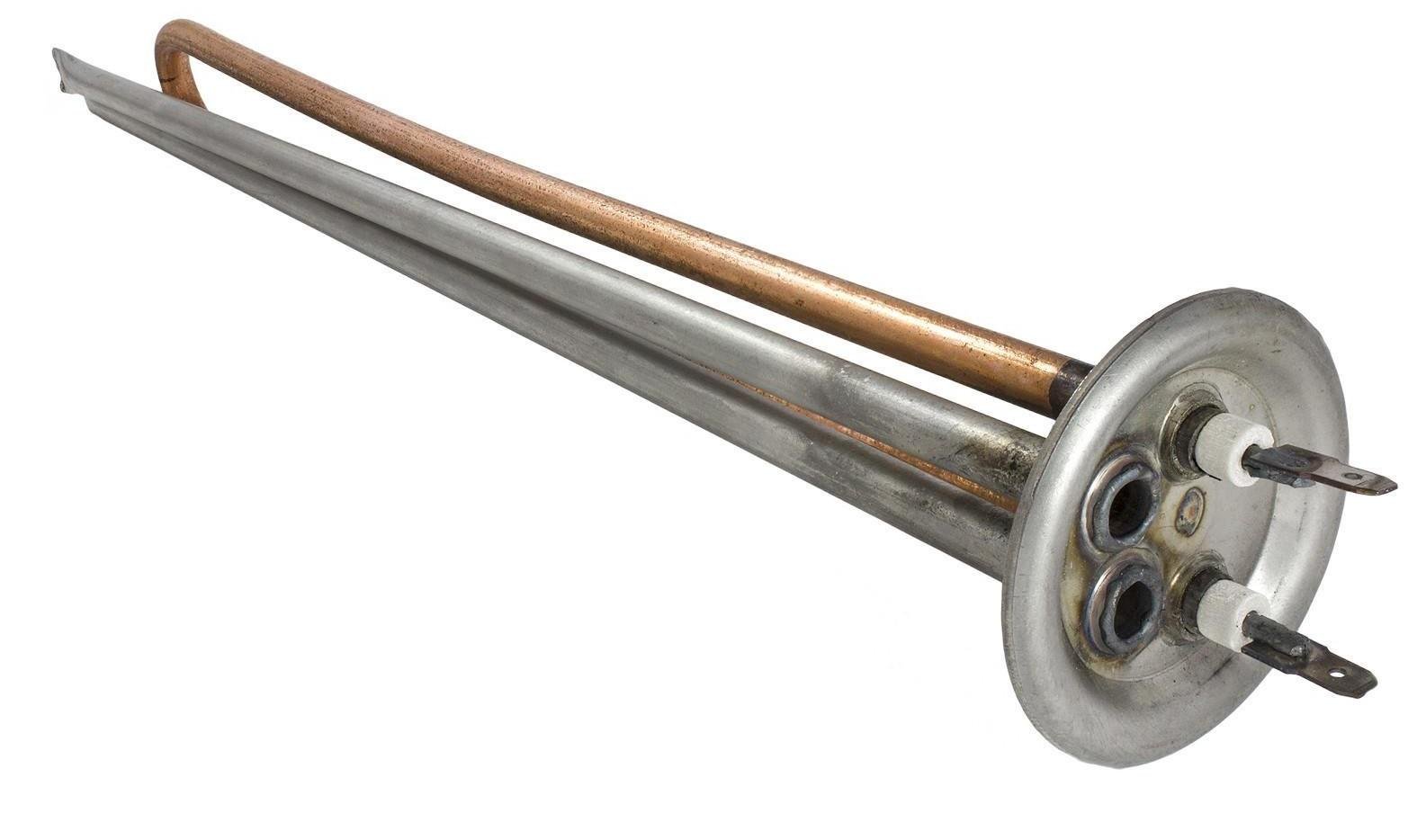 Тэн для бойлера Grepan №20 2000 W 220 V фланец 64 мм медь (boi020)