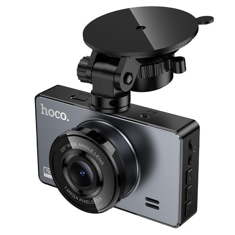 Відеореєстратор Hoco DV14 3-inch screen display driving recorder 720P Сірий (2818615478)