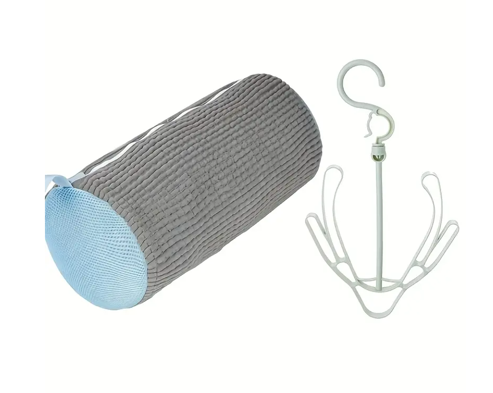 Чехол для стирки обуви с защитными вставками с вешалкой для сушки (1811) - фото 7 Чехол для стирки обуви с защитными вставками с вешалкой для сушки (1811) - фото 7