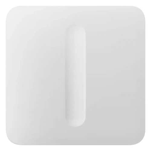Кнопка 1-клавишная Ajax SideButton Dimmer для сенсорных панелей LightSwitch White (d3f4767e)