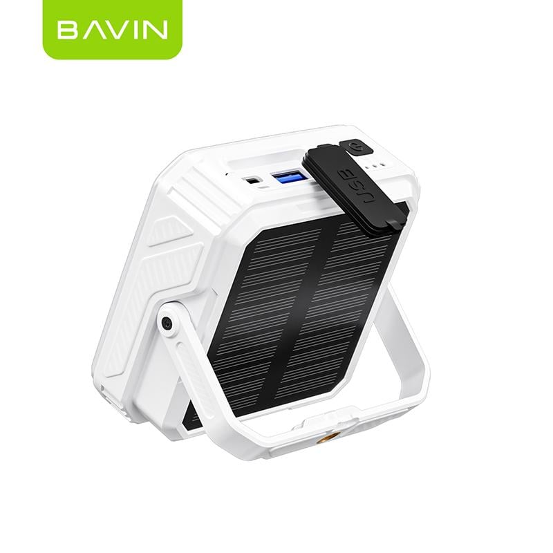 Повербанк BAVIN PC1172 SOLAR Led Lights 10000 mAh White (Y-PC1172 WH) - фото 2