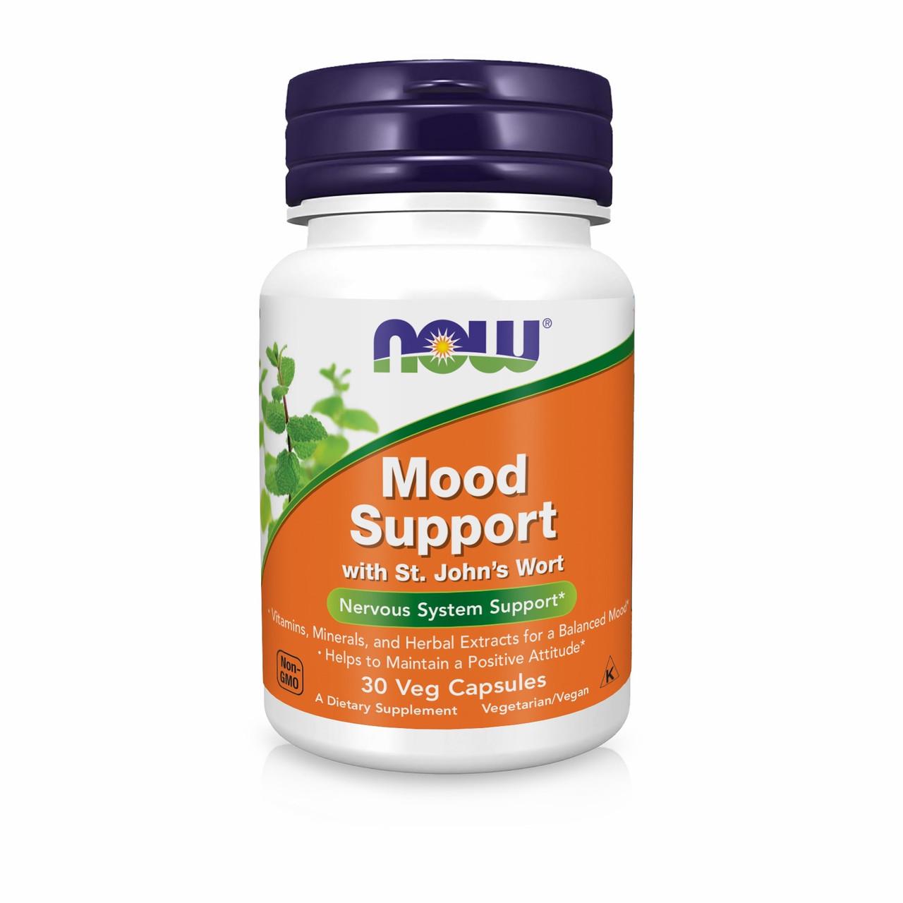 Поддержка ЦНС Now Mood Support 30 капсул