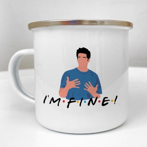 Кружка металлическая Camper I'm fine! 250 мл (KRM_DR001)