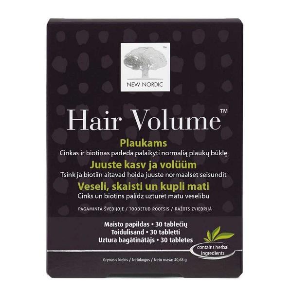 Комплекс для кожи волос ногтей New Nordic Hair Volume 30 таблеток (000020737)