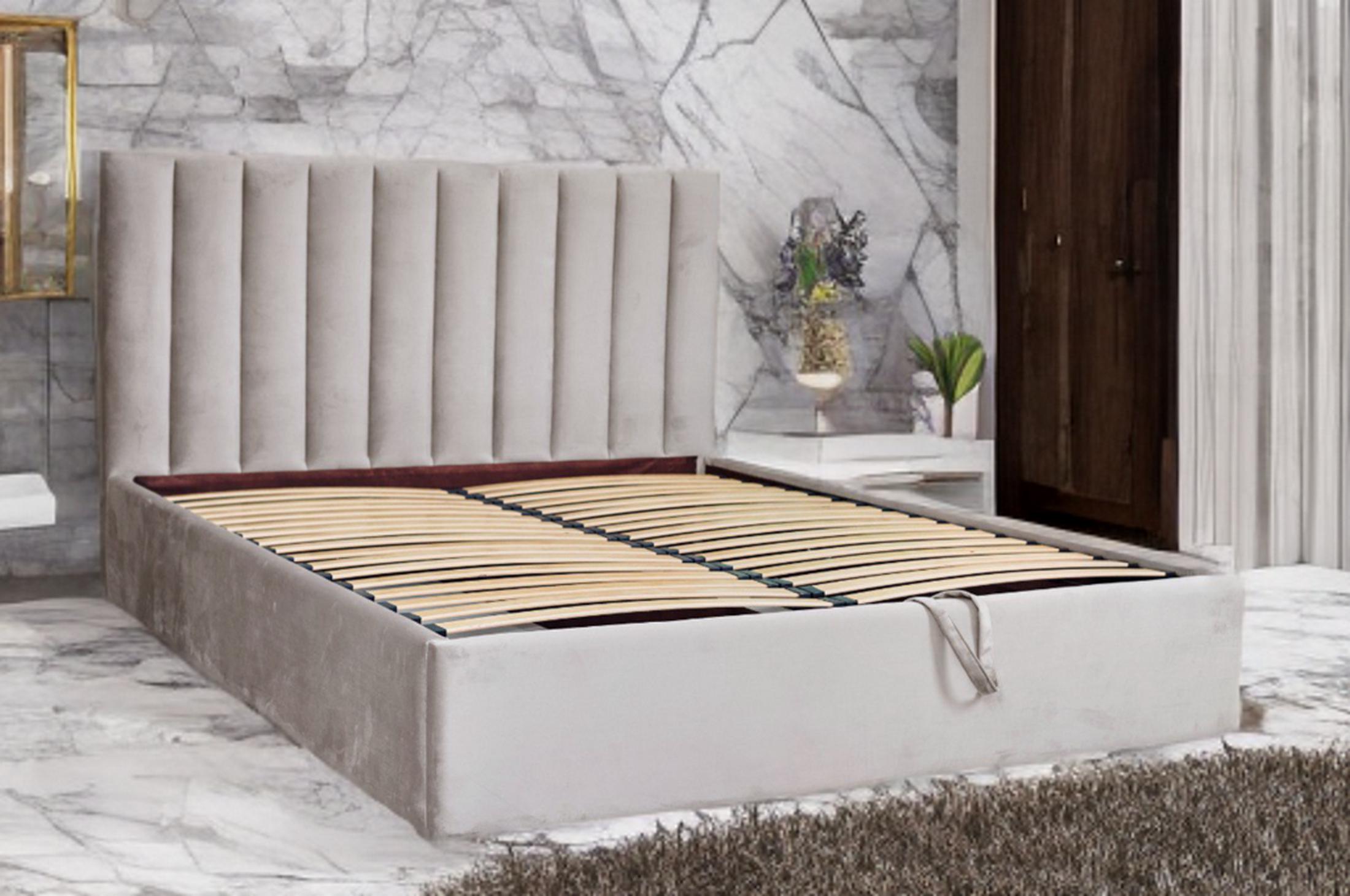 Ліжко RidneTut Taylor з підйомним механізмом Lili 06 160х200 см Бежевий (334331-1112006) - фото 3 Ліжко RidneTut Taylor з підйомним механізмом Lili 06 160х200 см Бежевий (334331-1112006) - фото 3