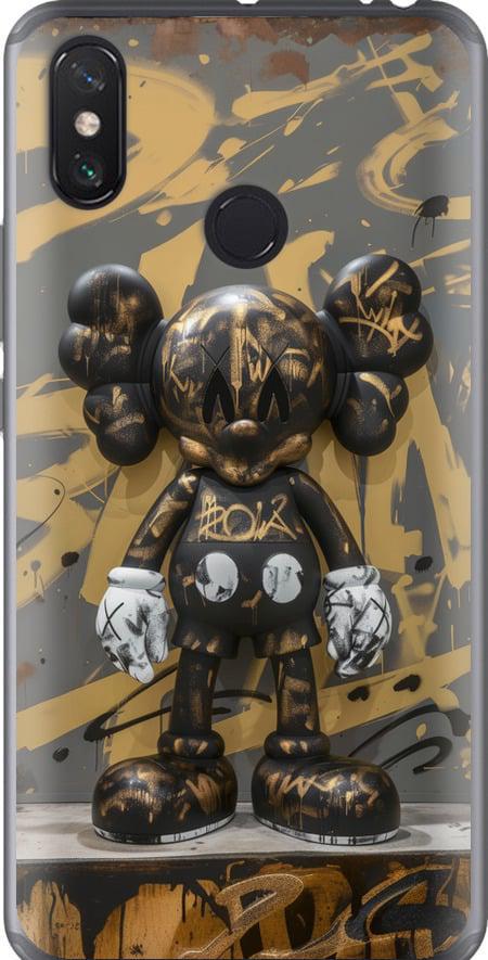 Чехол на Xiaomi Mi Max 3 Bronze kaws (6097u-1534-42517)