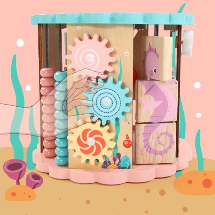 Деревянный музыкальный уникуб Oray морские жители - фото 9 Деревянный музыкальный уникуб Oray морские жители - фото 9