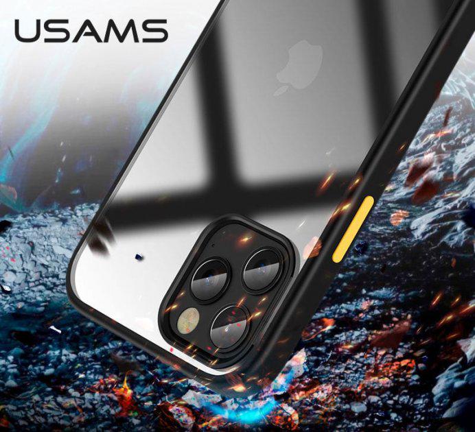 Чохол Usams Case for iPhone 12 Mini 5,4" Janz Series US-BH626 Black (44fcb6bc) - фото 2