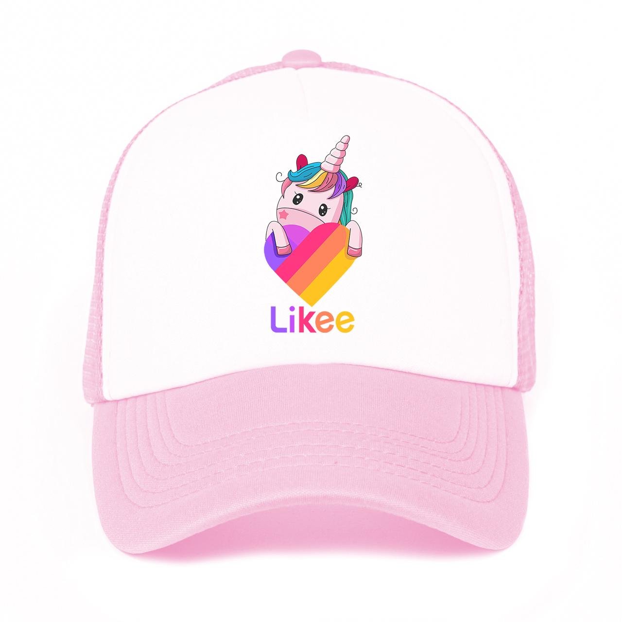 Кепка тракер детская Likee Unicorn Розовый (33404-1597-PK)
