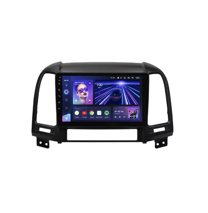 Автомагнитола штатная Teyes для Hyundai Santa Fe 2 2006-2012 Android СС3 6+128G 360° (1659595803)