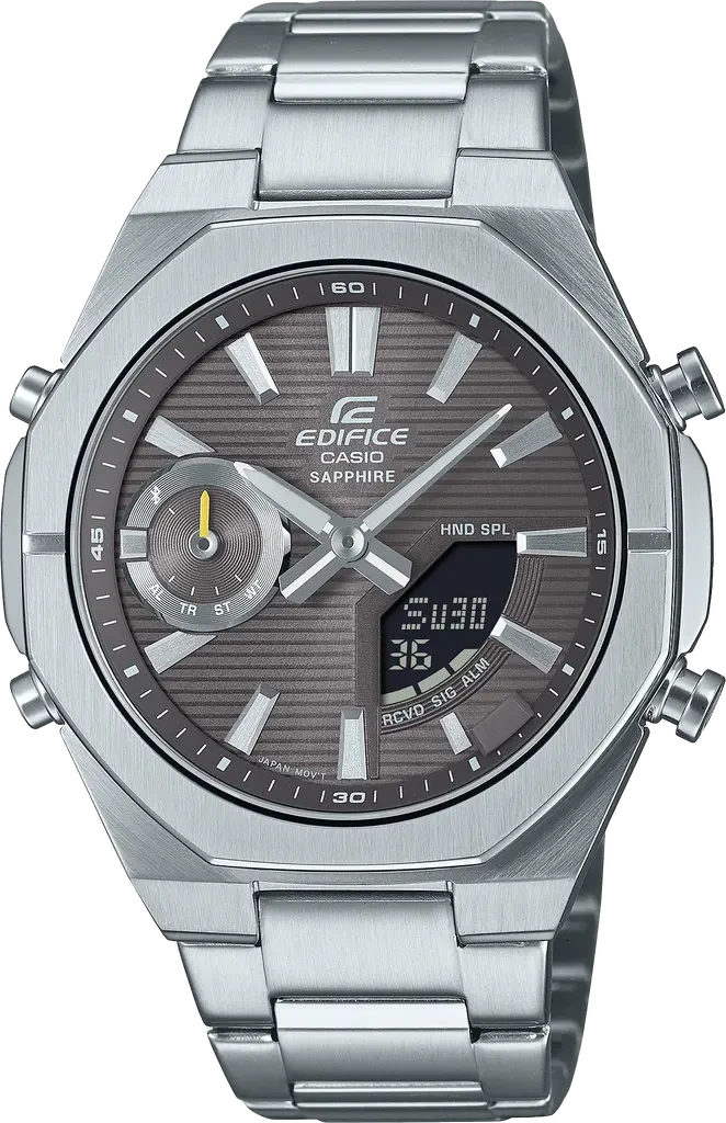 Наручные часы мужские Casio Edifice ECB-S10D-8AEF с сапфировым стеклом/стальным корпусом/водозащитой 100 м Коричневый (3100234223)