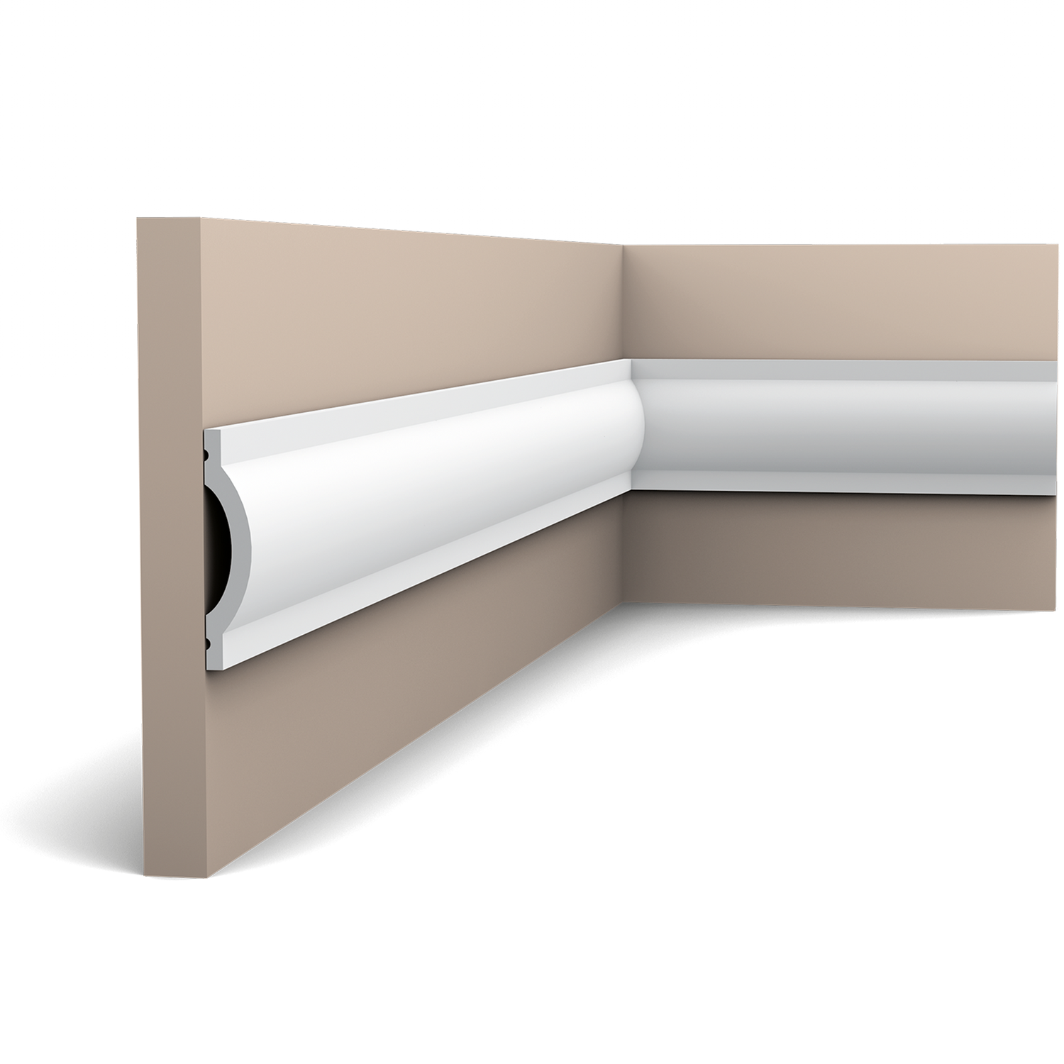 Молдинг гибкий Orac Dеcor 2000х 70x14 мм (P9901F)