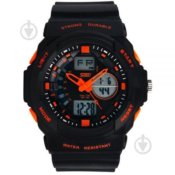 Часы Skmei 0955 Black-Orange BOX (0955BOXBO)
