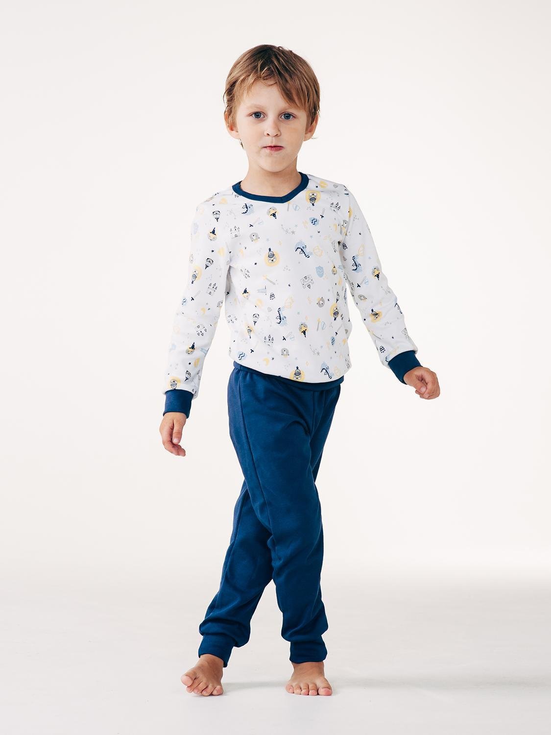 Пижама Smil 86 см рисунок Белый ((104246)-1)