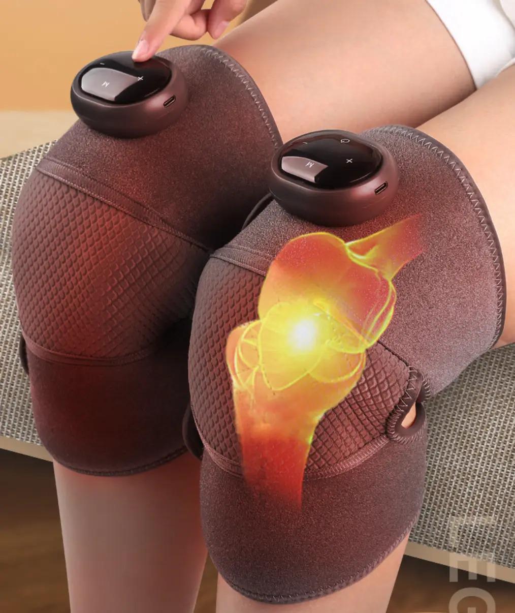 Массажер для коленного сустава Elite Knee-Support вибрационный с инфракрасным подогревом (10161) - фото 5