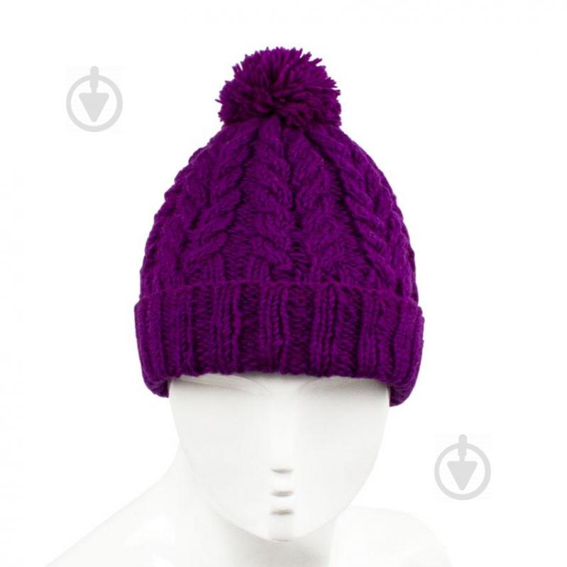 Шапка с помпоном Трела Пар Kathmandu М 57-58 Фиолетовый(24844)
