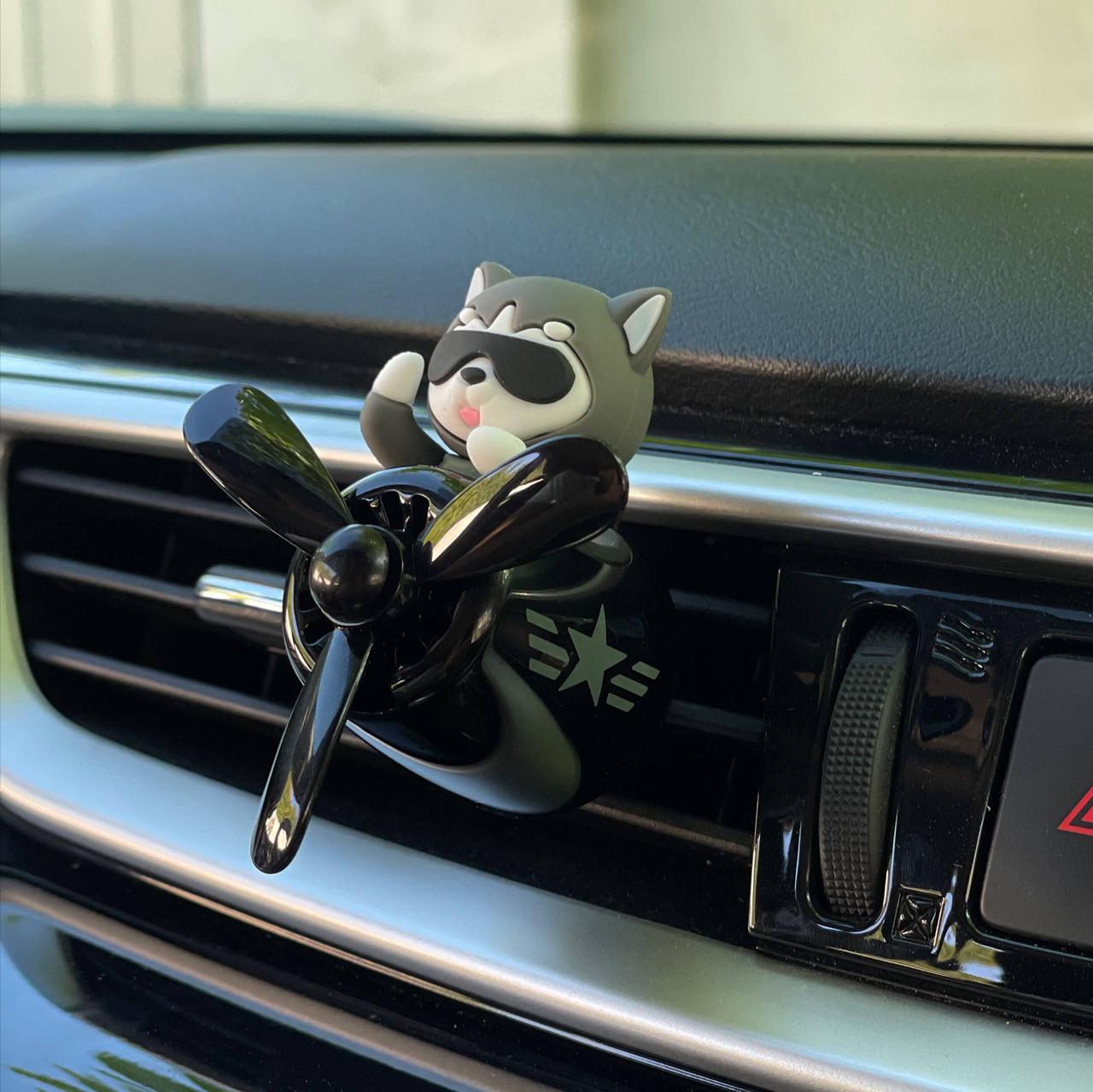 Ароматизатор для авто на решітку обдуву з лопатями Хаскі пілот - фото 2 Ароматизатор для авто на решітку обдуву з лопатями Хаскі пілот - фото 2