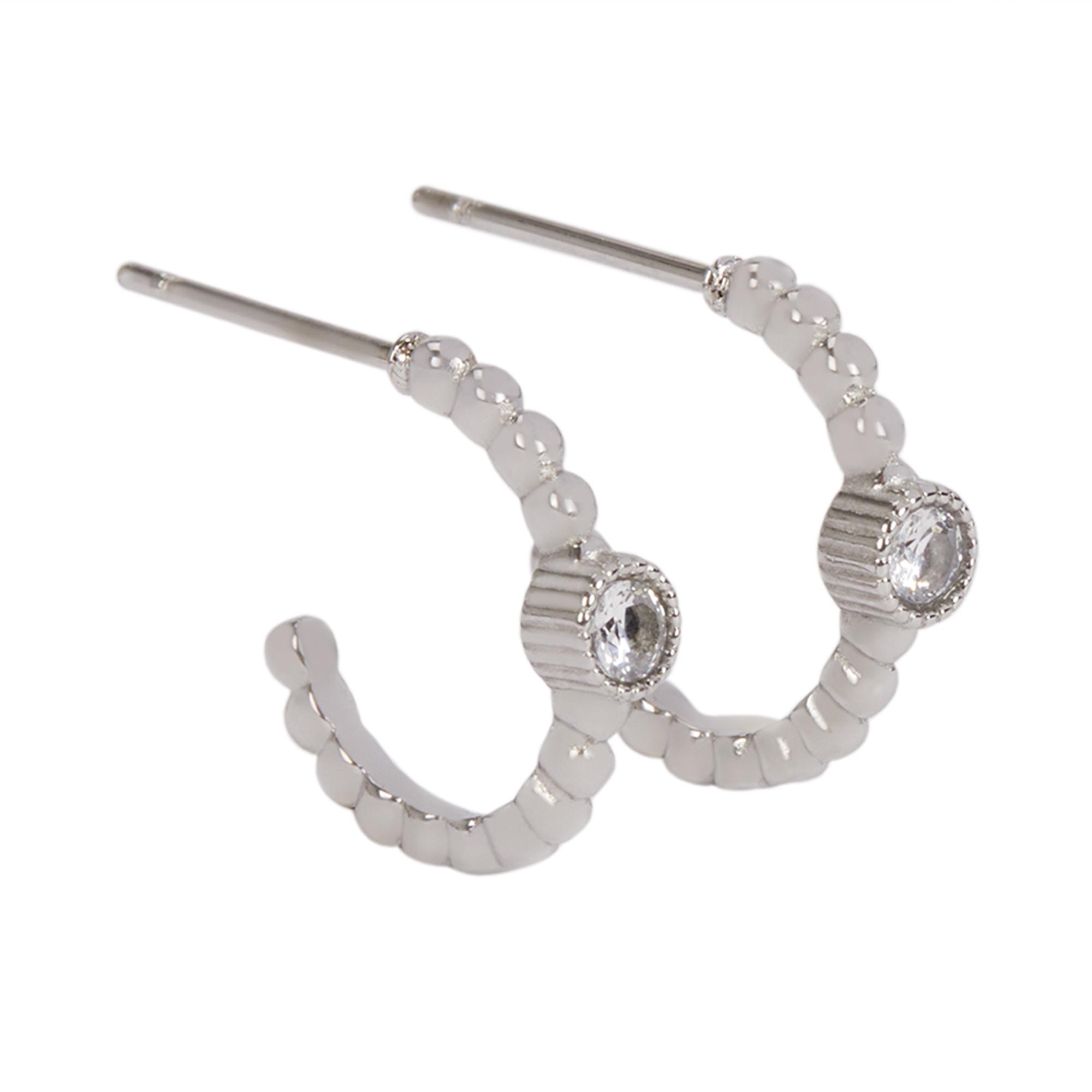 Женские серьги Parfois 189013 ONE Серебряный