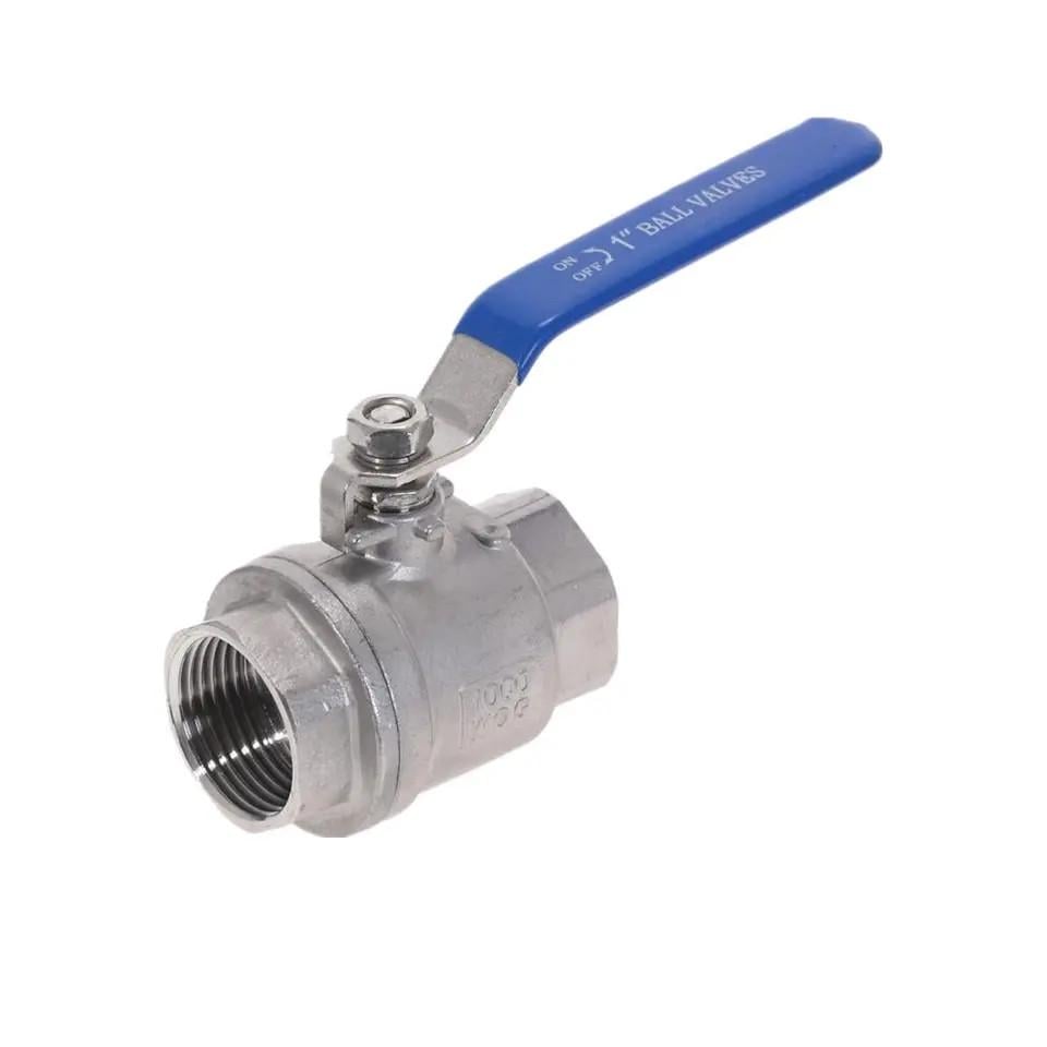 Кран шаровый 1 1/4" ВB из нержавеющей стали AISI 304 d 32 мм (35380316)