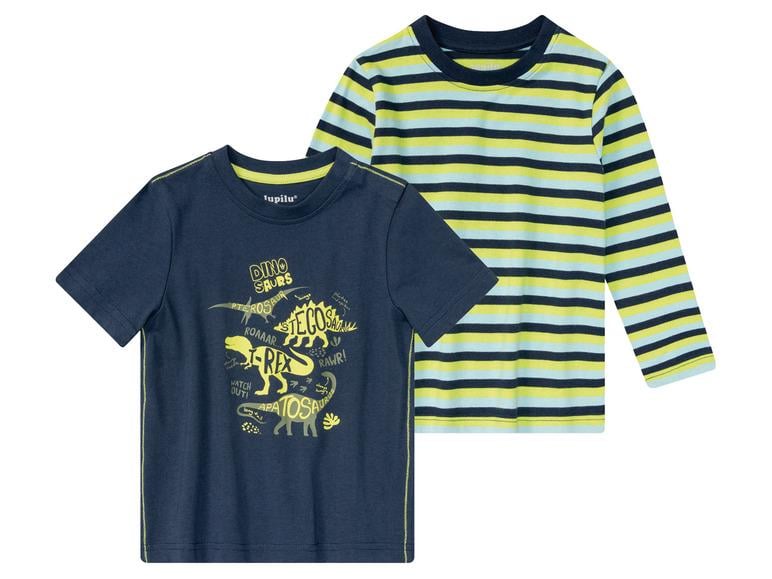 Набор лонгслив и футболка Lupilu для мальчика 86-92 см