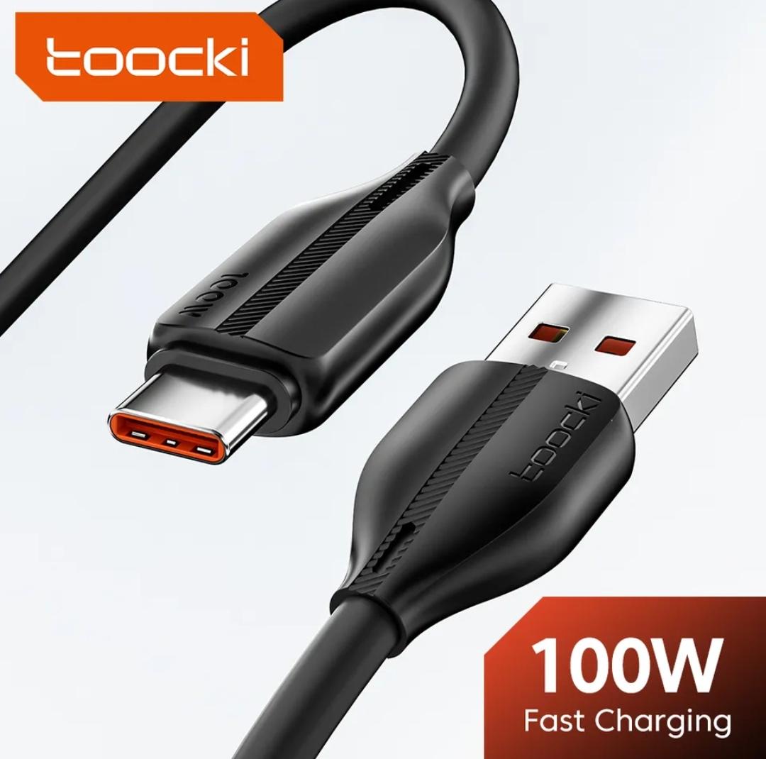 Набор кабелей Toocki Type-C - USB-A PD100W 2/1/0,25 м 3 шт. (230010) - фото 4