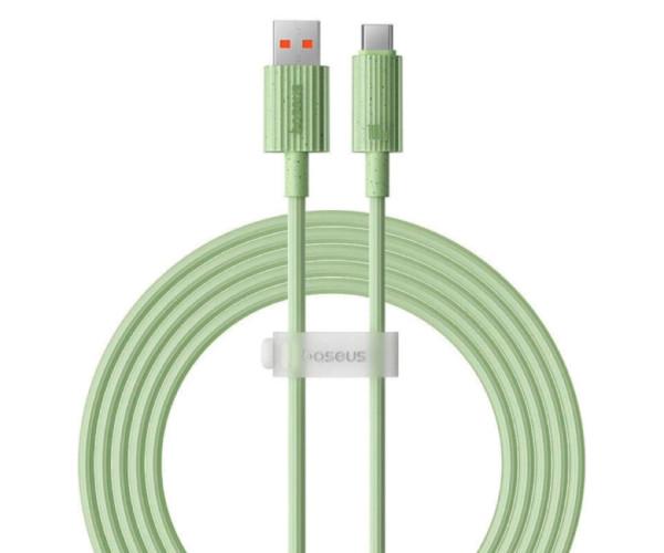 Кабель Data BASEUS Habitat Series USB to Type-C 100W 2 м Natural Green