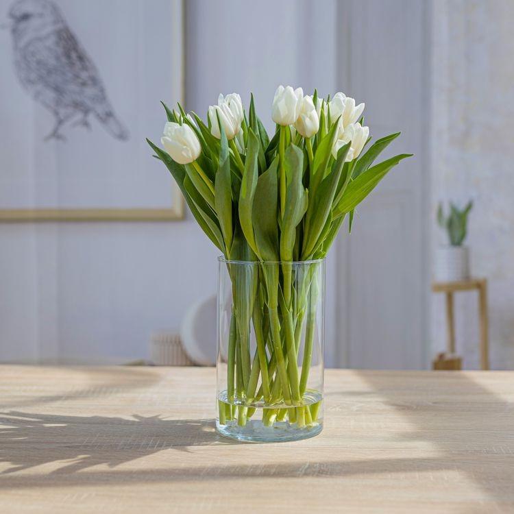 Ваза стеклянная для цветов и декора Trendglass FLORA 29 см (35940) - фото 2 Ваза стеклянная для цветов и декора Trendglass FLORA 29 см (35940) - фото 2