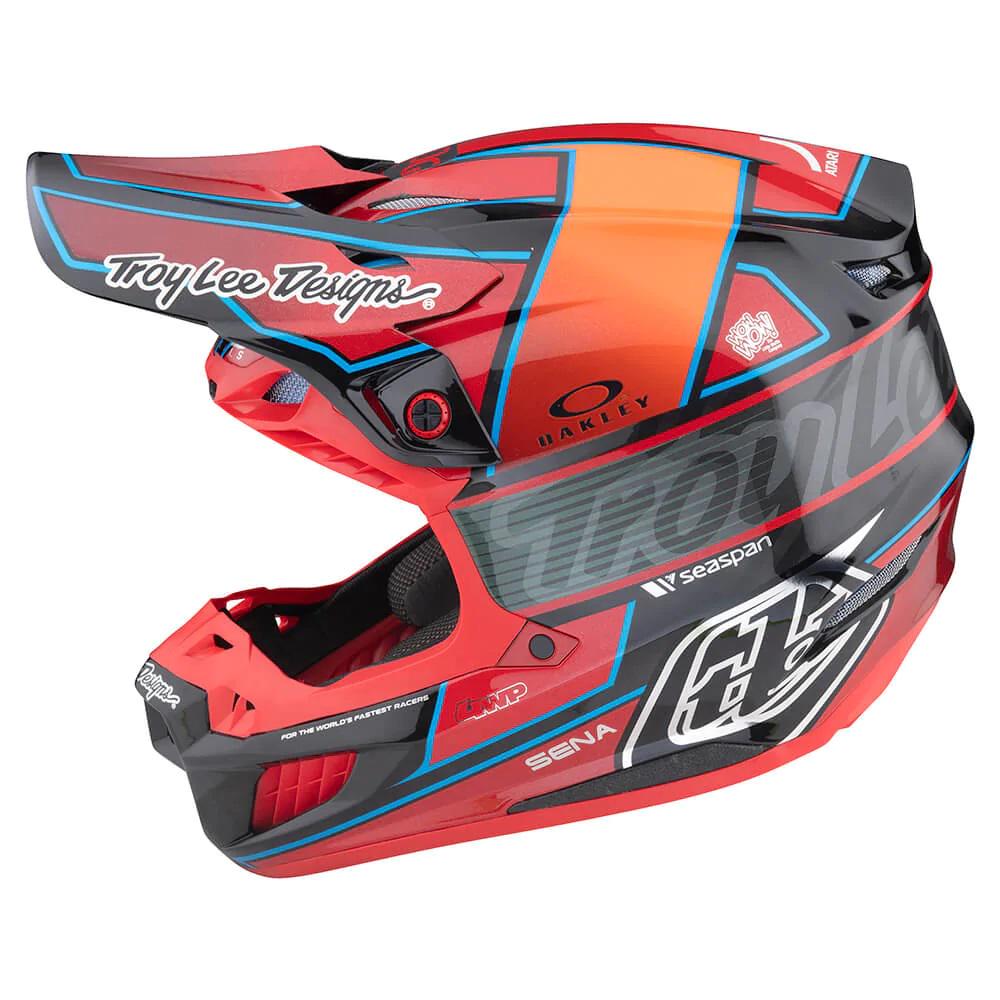 Мотошлем TLD SE5 Carbon Helmet Team M Red