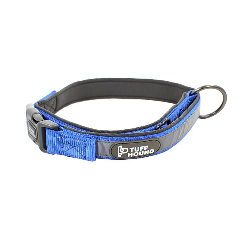 Ошейник для собак TUFF HOUND 1427 Blue XS с утяжкой