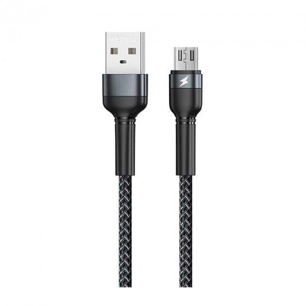 Кабель Remax RC-124m USB micro-USB Jany Series 1 м Чорний (6972174153568)