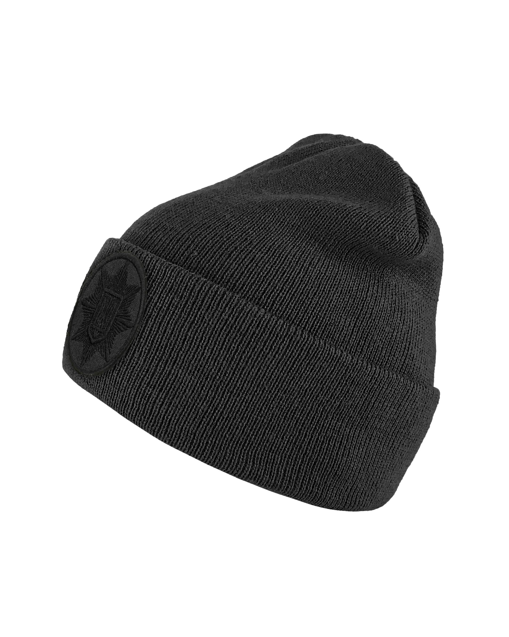 Шапка полиция с кокардой Черный (SHAP-2.2)