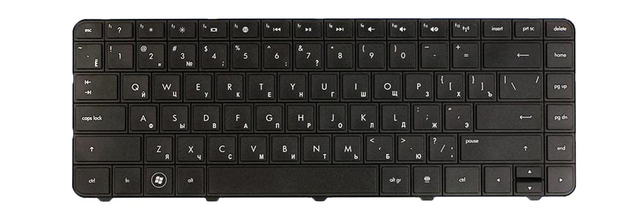 Клавиатура для ноутбука HP Pavilion G6-1027 матовая (646125-251)