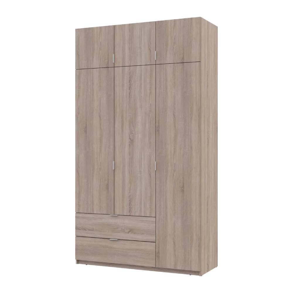 Шкаф Doros Лукас DRS-011655 3ДСП 135х50х240 см Дуб Сонома (80737803)