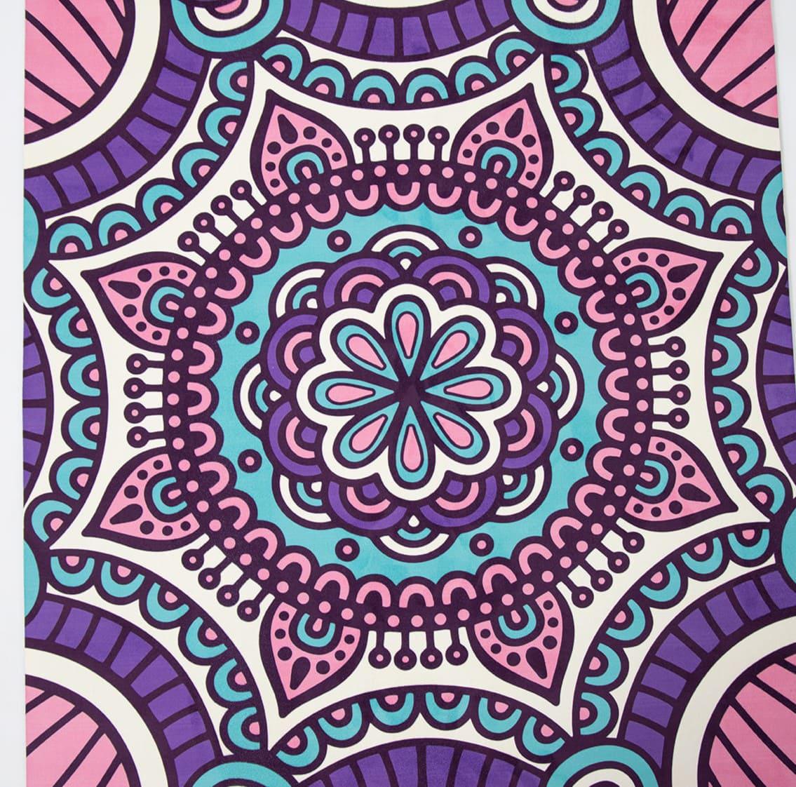 Килимок для йоги та фітнесу OSPORT каучук/замша 4 мм 183x68 см Фіолетовий (OF-0286-024) - фото 4 Килимок для йоги та фітнесу OSPORT каучук/замша 4 мм 183x68 см Фіолетовий (OF-0286-024) - фото 4