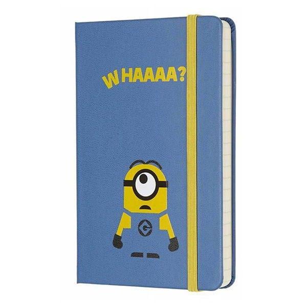 Блокнот Moleskine Minions маленький Блакитний (LEMI01MM710B29)