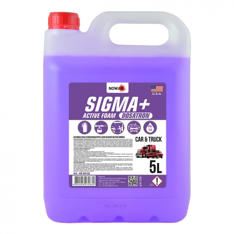 Активная пена Nowax Sigma+ ACTIVE FOAM суперконцентрат 5 л (NX05132)