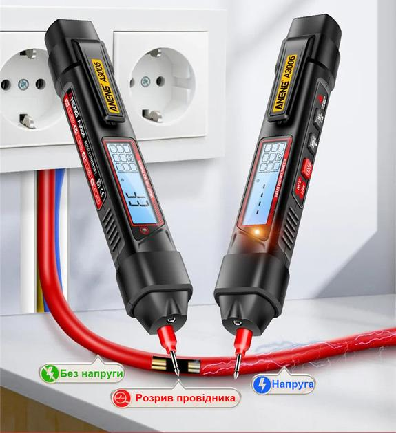 Сультиметр тестер ANENG A3006 для диагностики напряжения и сопротивления (2796684220) - фото 7 Сультиметр тестер ANENG A3006 для диагностики напряжения и сопротивления (2796684220) - фото 7