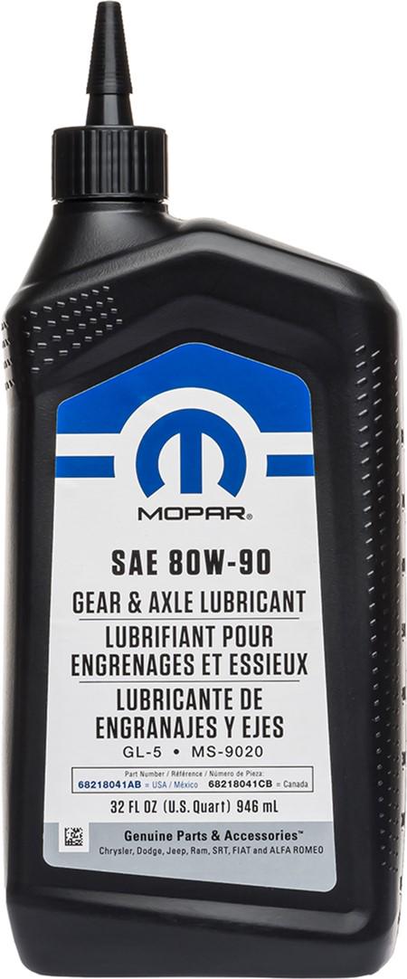 Трансмісійна олія Mopar Gear 80W-90 946 мл (624)