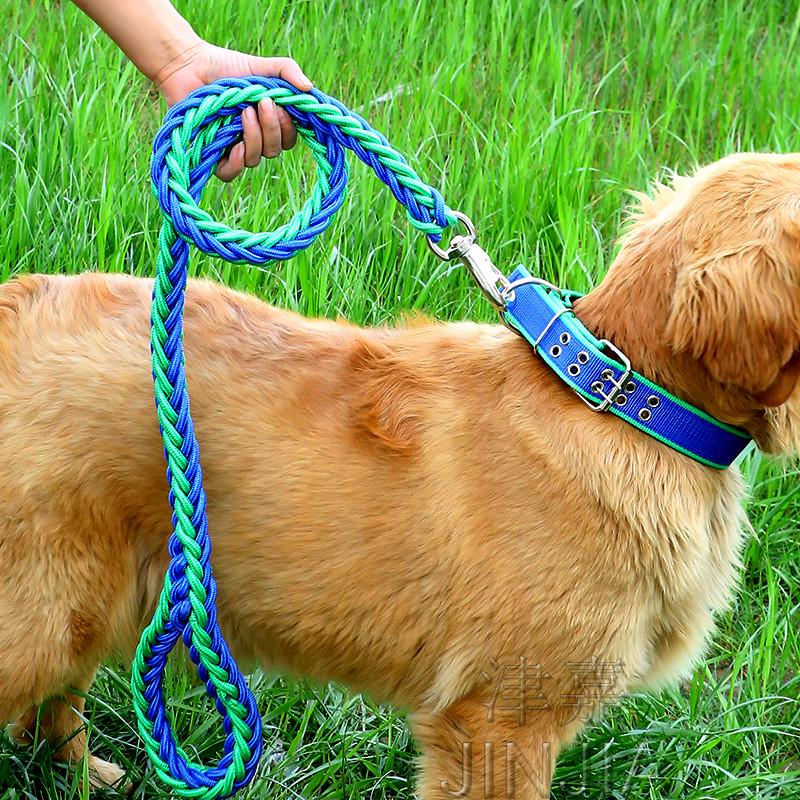 Повідець та нашийник для собак №2 41-53 см 130 см х 1,5 см Морська хвиля (2296454416) - фото 2 Повідець та нашийник для собак №2 41-53 см 130 см х 1,5 см Морська хвиля (2296454416) - фото 2