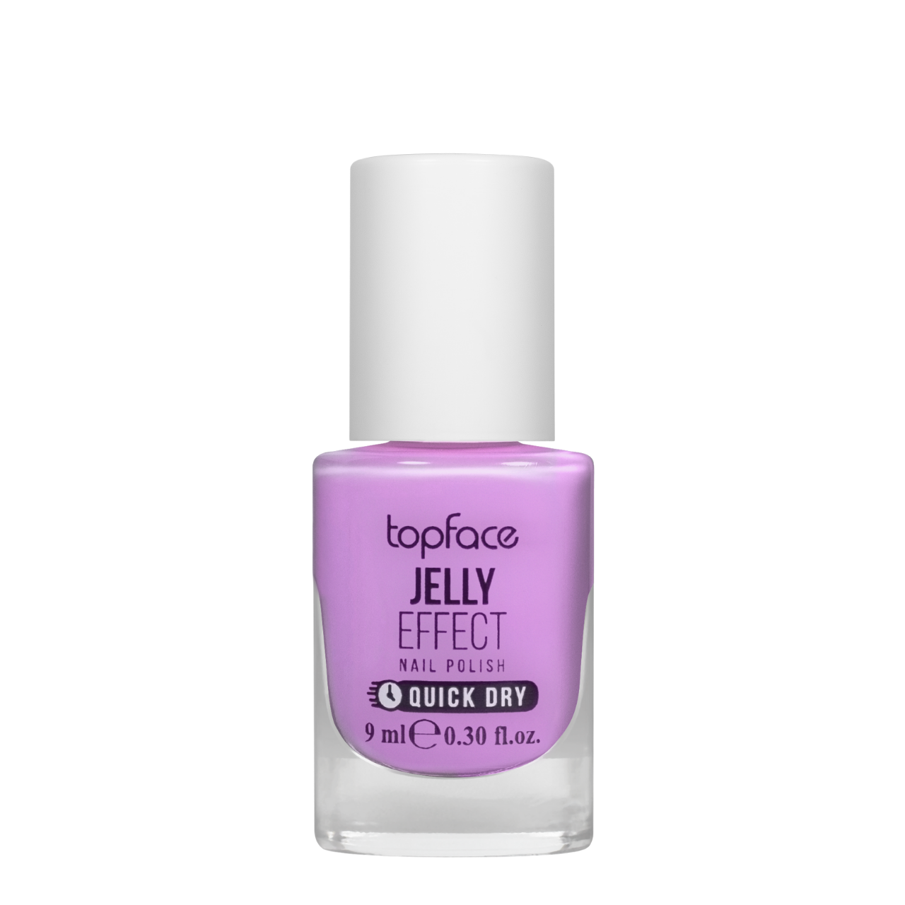 Лак для нігтів Topface Jelly Effect Nail Polish швидковисихаючий № 14 Бузковий (PT110)