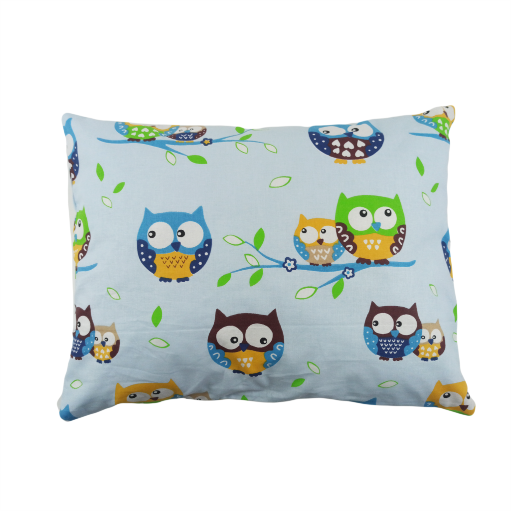 Наволочка 40х60 см хлопок Совушки Голубой (SH-6021-TXPWCO-UA-32) - фото 2