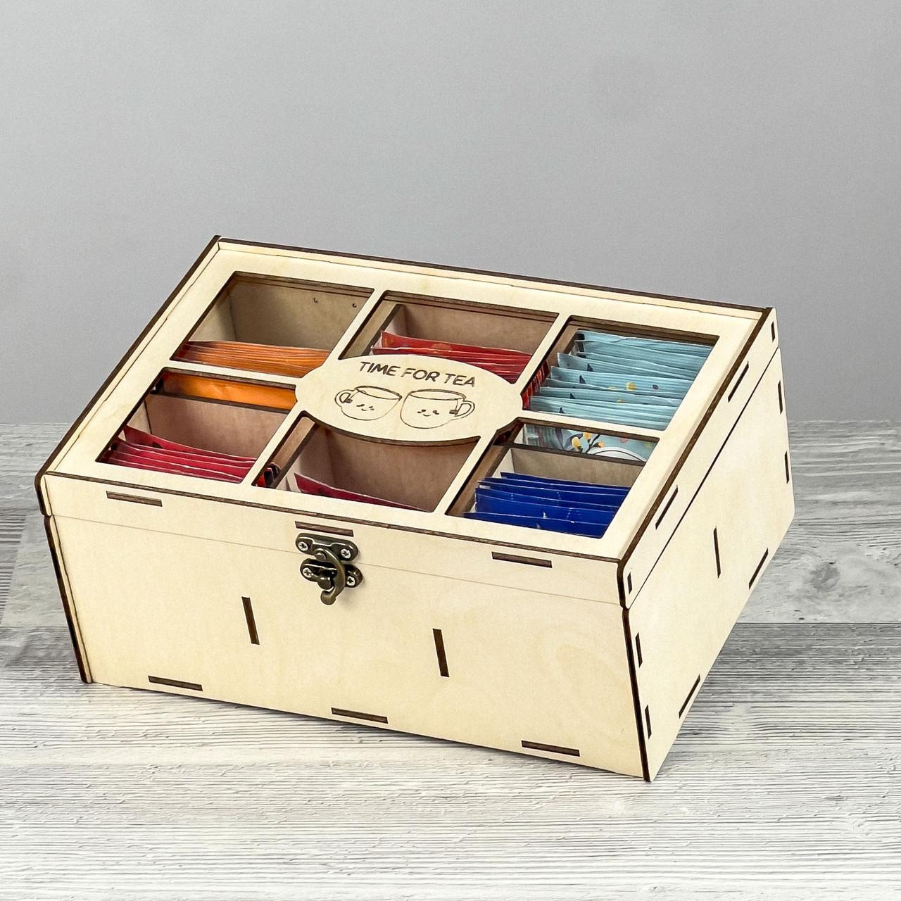 Органайзер для пакетиков чая 222x150x96 мм (3851) - фото 4 Органайзер для пакетиков чая 222x150x96 мм (3851) - фото 4